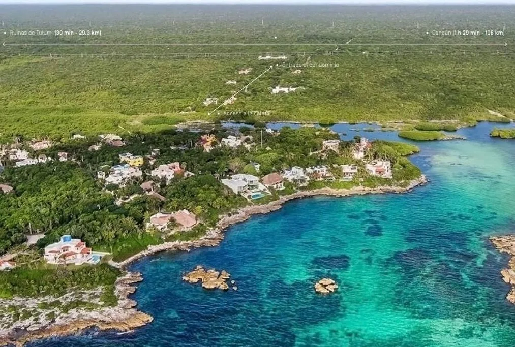 Luxury 5-Bedroom Villa with Sea Views in Yalkú's Private Community, Riviera Maya