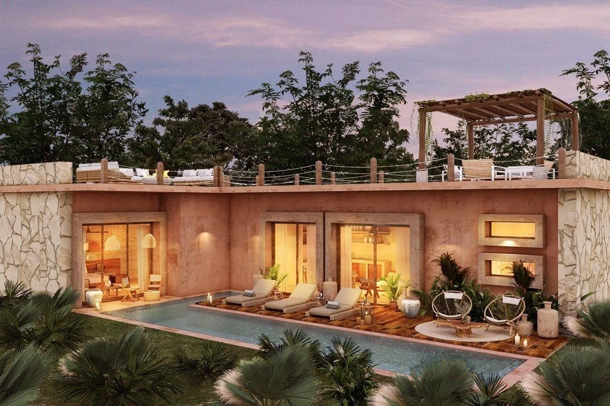 3-Bedroom Luxury Villas in Private Jungle Community of Rancho Santa Teresita, Riviera Maya