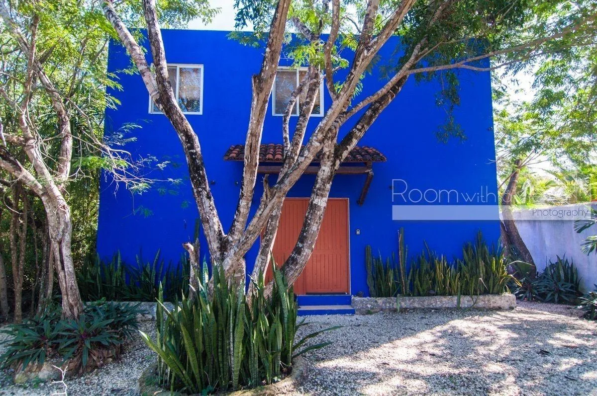 Two-Story Three-Bedroom Home with Rooftop Jacuzzi in Akumal's Rancho San Martin