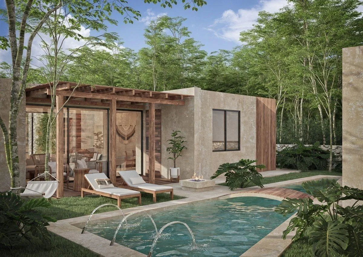 Luxury Homes with 1-5 Bedrooms, Private Pools, and Resort Amenities in Xpu-Ha, Riviera Maya