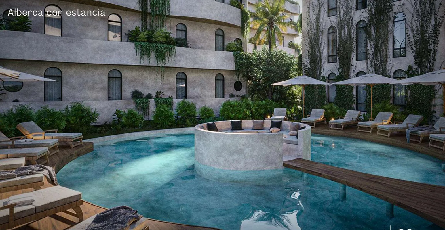 Studio with Balcony for Sale in Tulum's Region 10 - Resort-Style Amenities