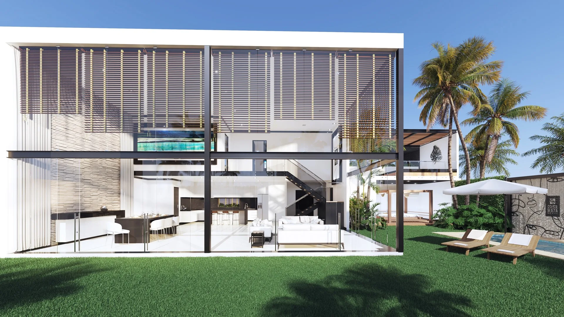 Beachfront Pre-Sale Residence in Costa Maya with Two Bedrooms, Private Garden, and Resort Amenities