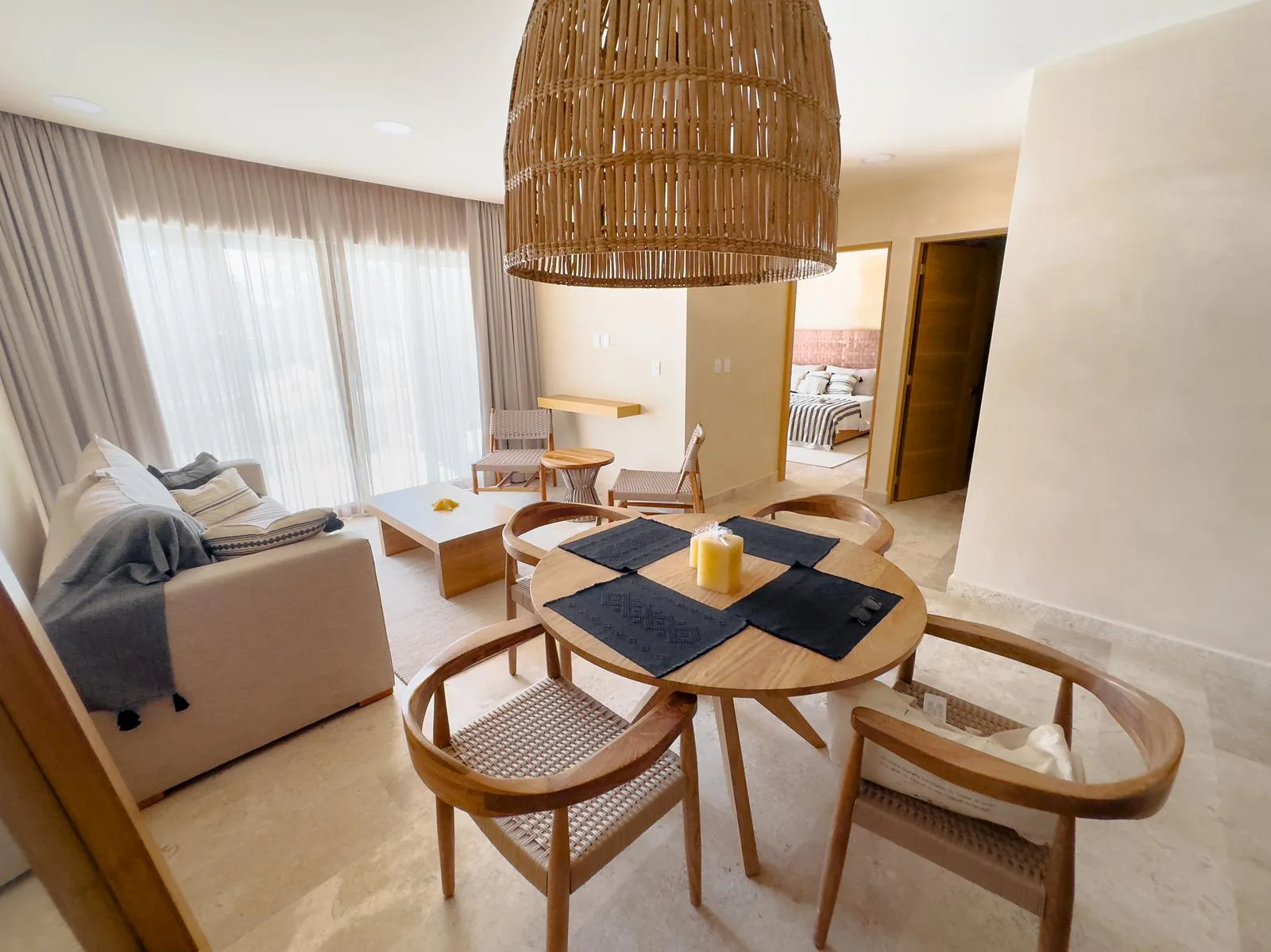 Luxury 2-Bedroom Lock-Off Apartment with Private Pool and Terrace