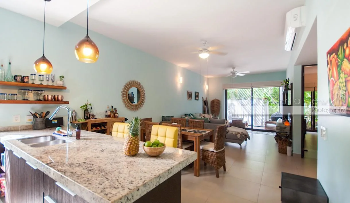 Garden-Level Two-Bedroom Condo with Screened Patio and Premium Finishes in Akumal's Gated Golf Community