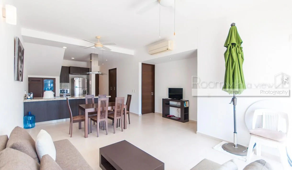 Luxurious 2-Bedroom Penthouse with Private Rooftop Terrace and Jungle Views in Akumal