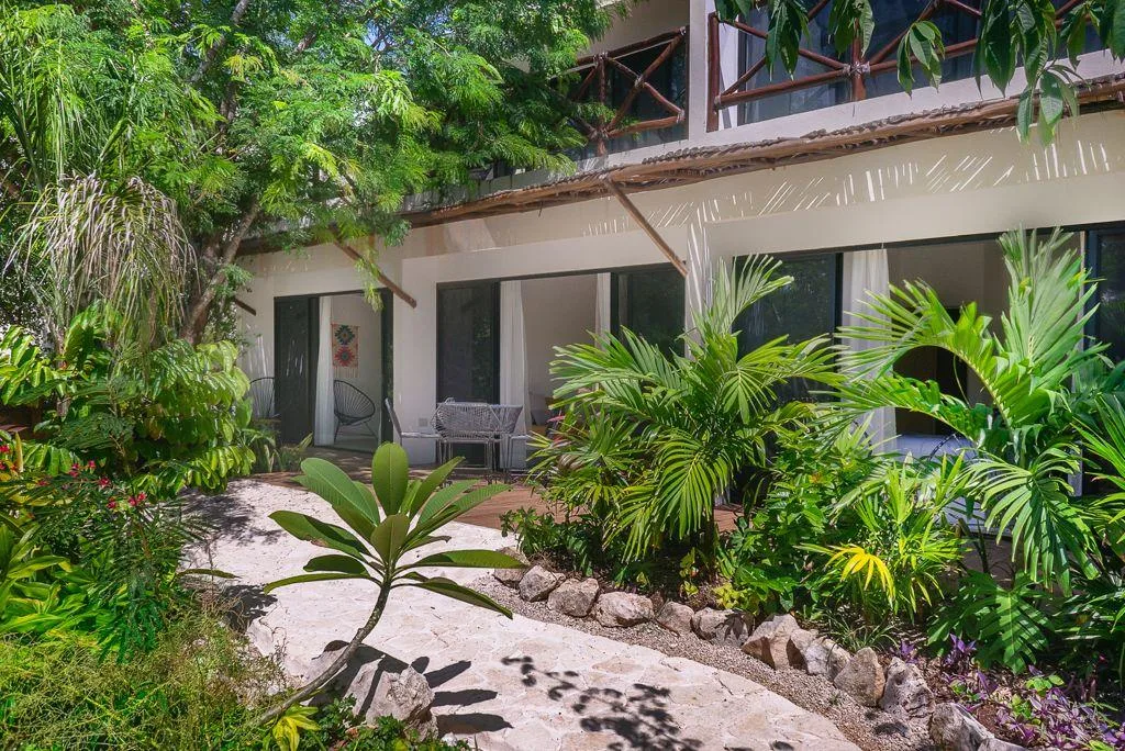 Eco-Friendly 10-Unit Condo Hotel Complex with Pool in Akumal Jungle