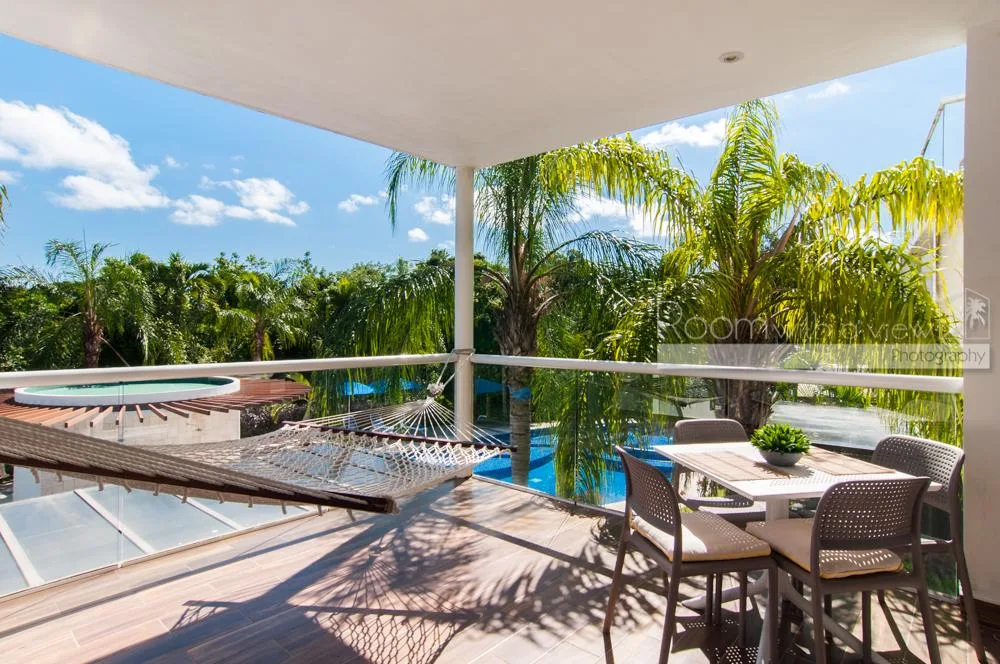 Luxury 2-Bedroom Condo with Golf Access and Pool View in Riviera Maya Resort Community