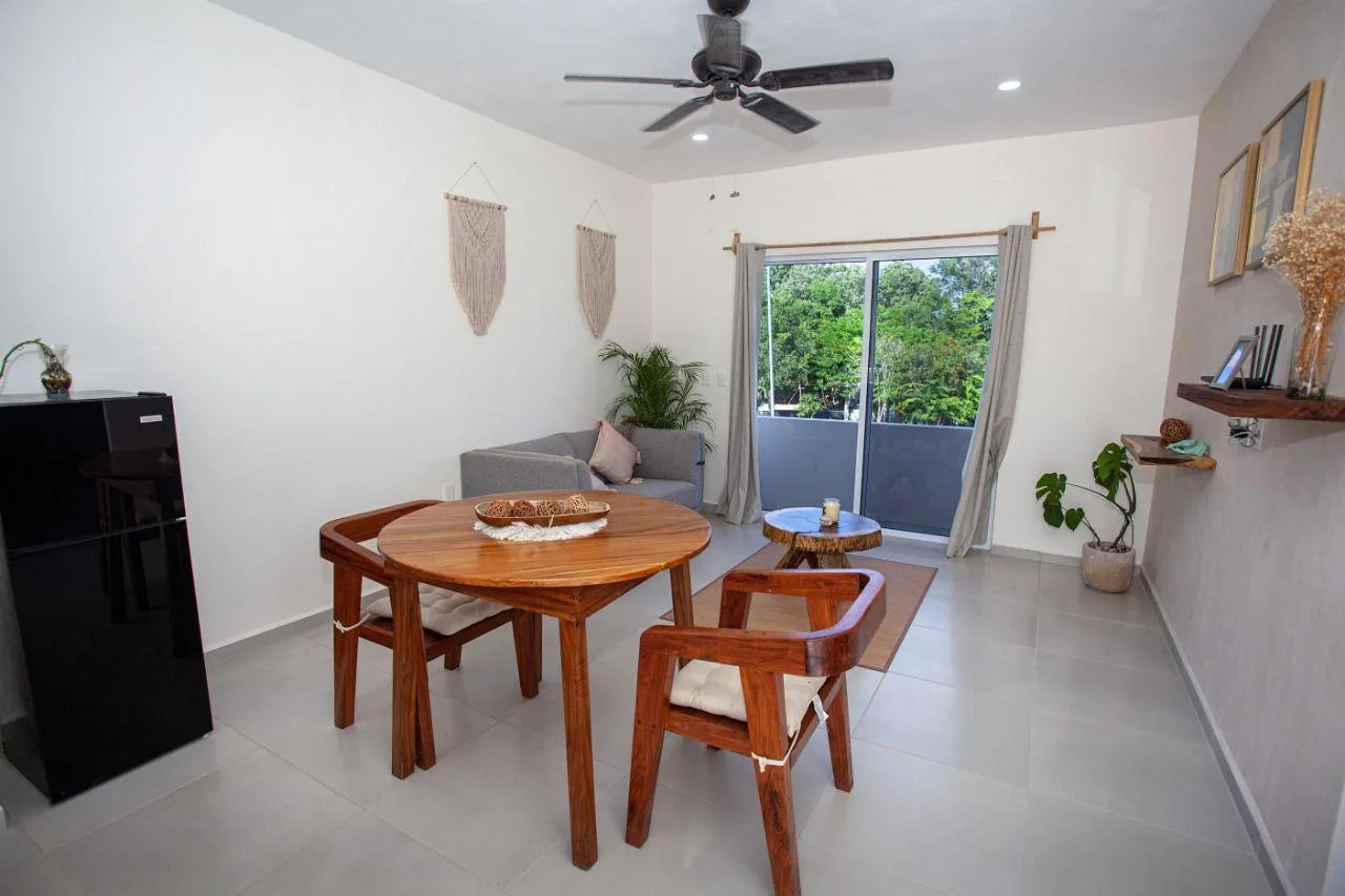 Furnished Apartment with Pool in Prime Tulum Location