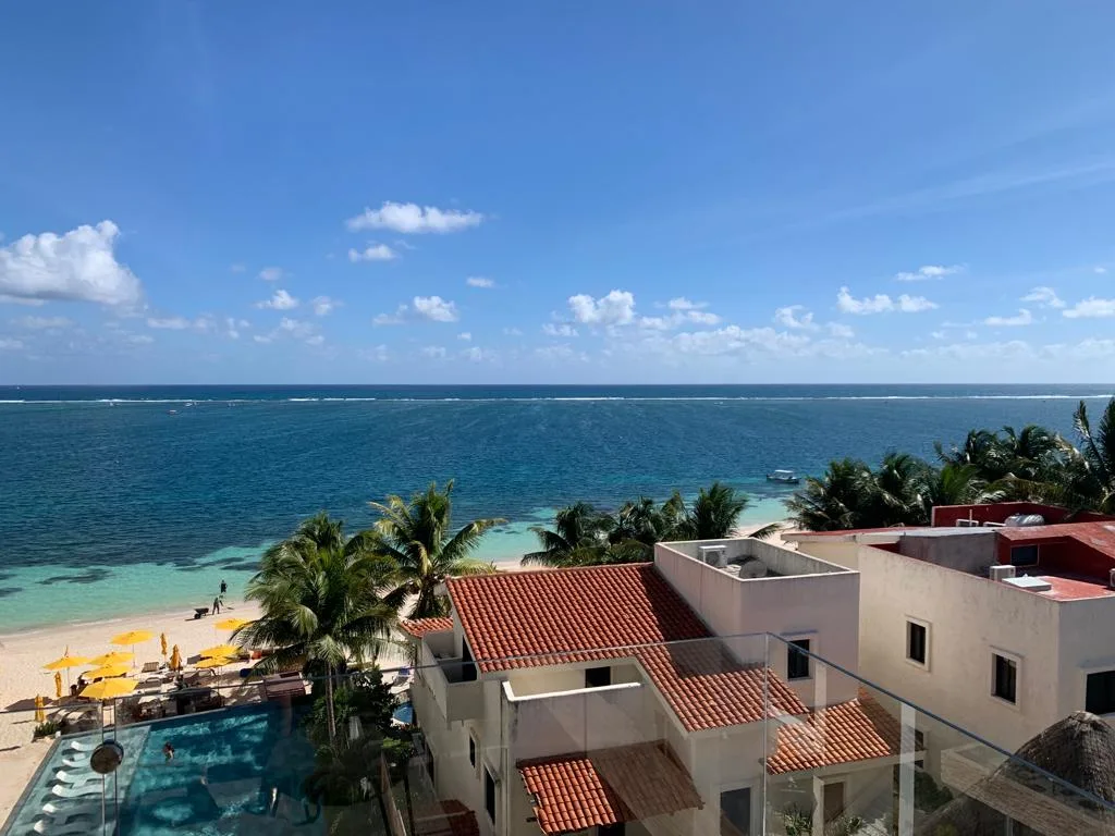 2-Bedroom Ocean View Condo with Beach Club and Pools in Puerto Morelos