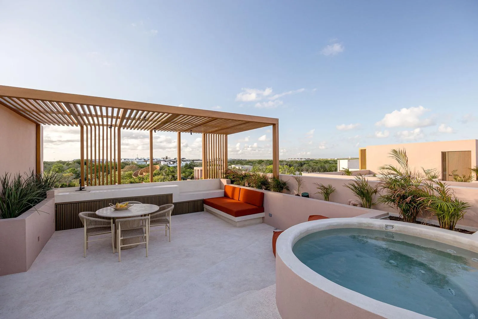 1-Bedroom Penthouse with Private Rooftop in Aldea Zamá, Tulum