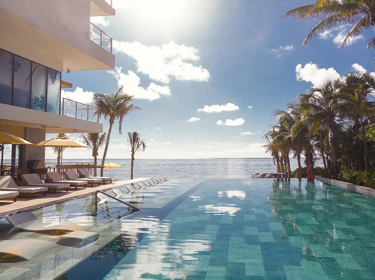 Beachfront Condos with Private Beach Club and Infinity Pools in Puerto Morelos Hotel Zone