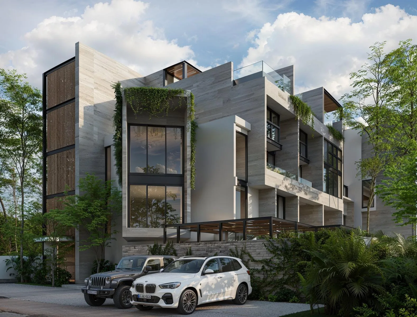 Villa-Style Residence in Exclusive Tulum Country Club Community with PGA Golf & Natural Amenities