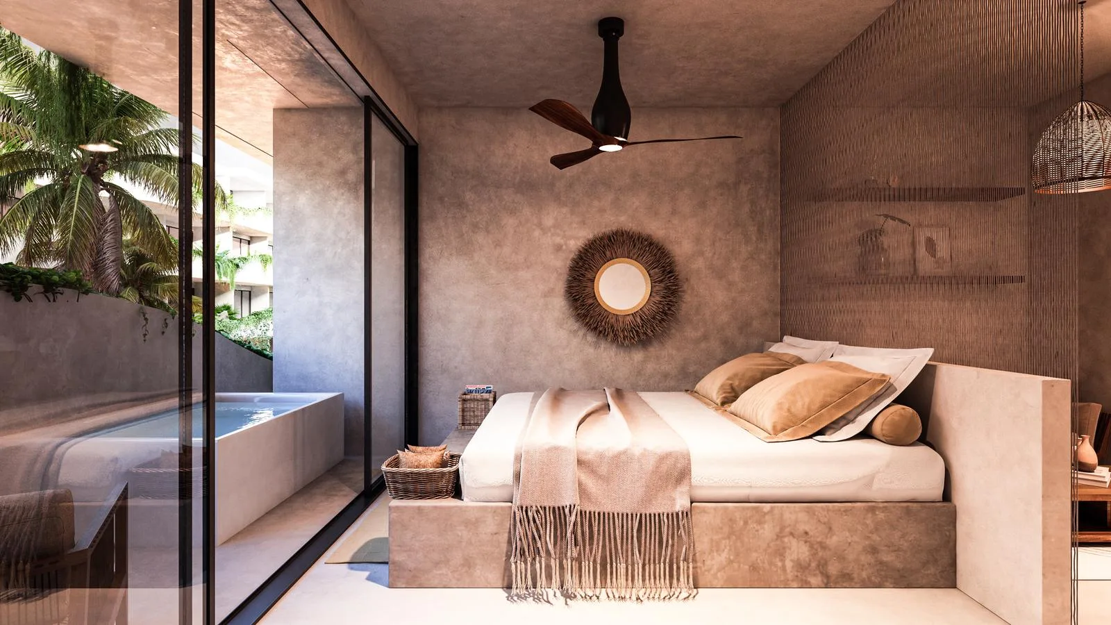 One-Bedroom Apartment with Luxury Amenities and River Pool