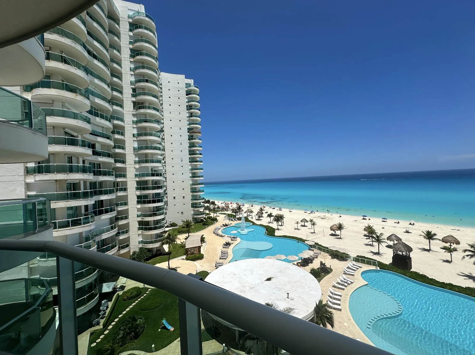 Oceanfront Three-Bedroom Condominium with Private Terraces in Mexican Caribbean