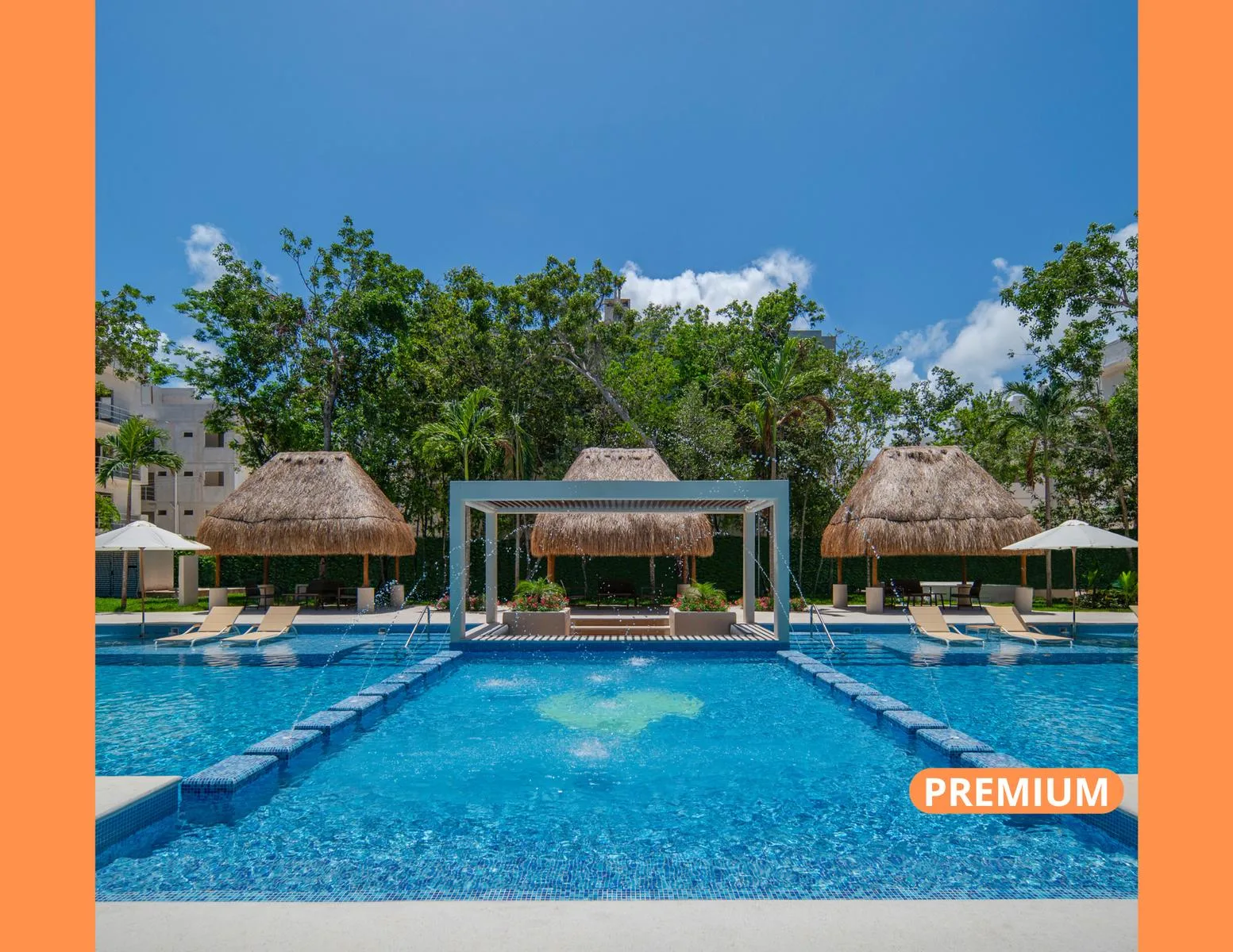 Penthouse with Private Rooftop and Terrace in Puerto Morelos