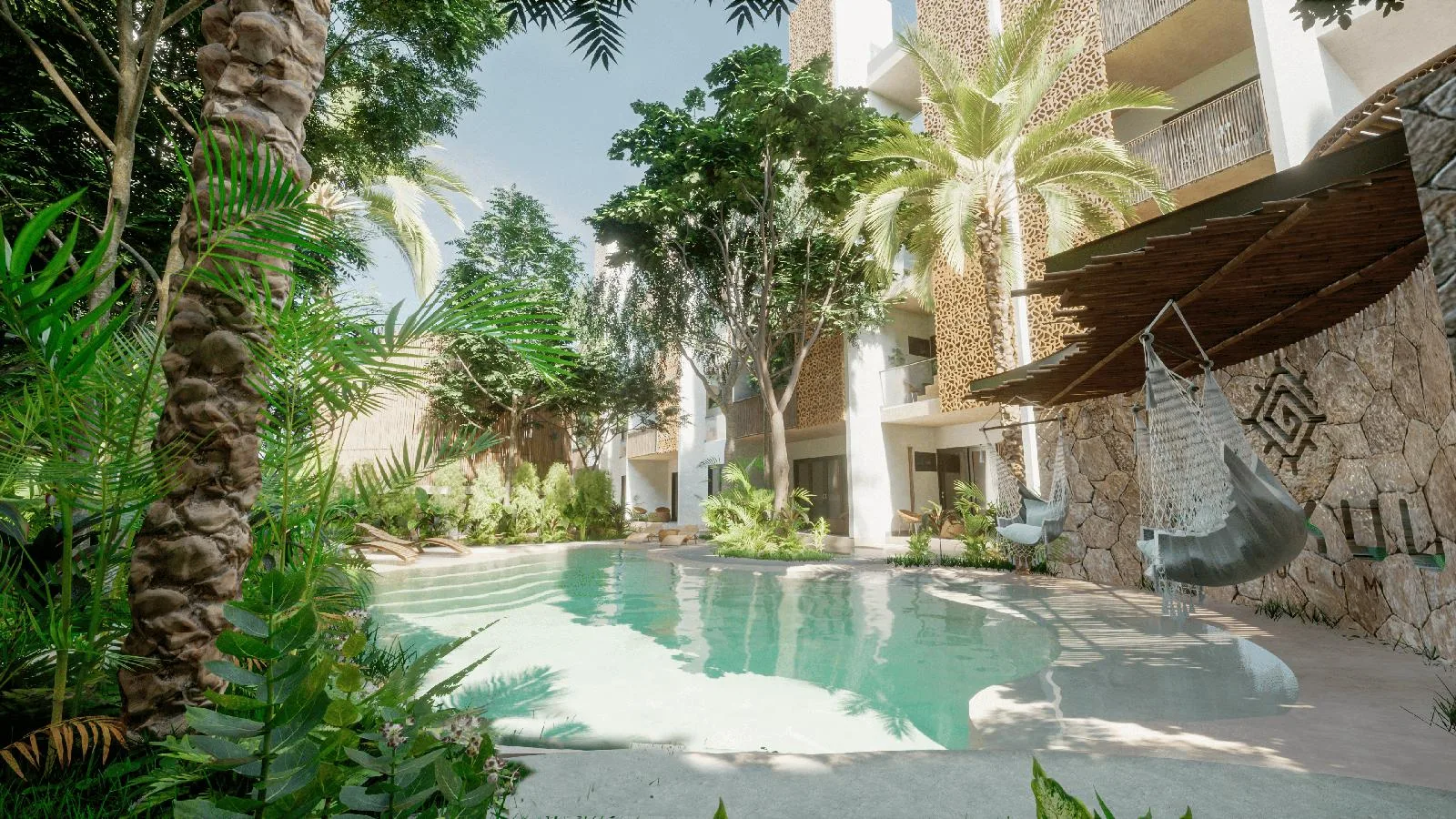 1-Bedroom Furnished Beachside Apartment with Extensive Amenities in Riviera Maya