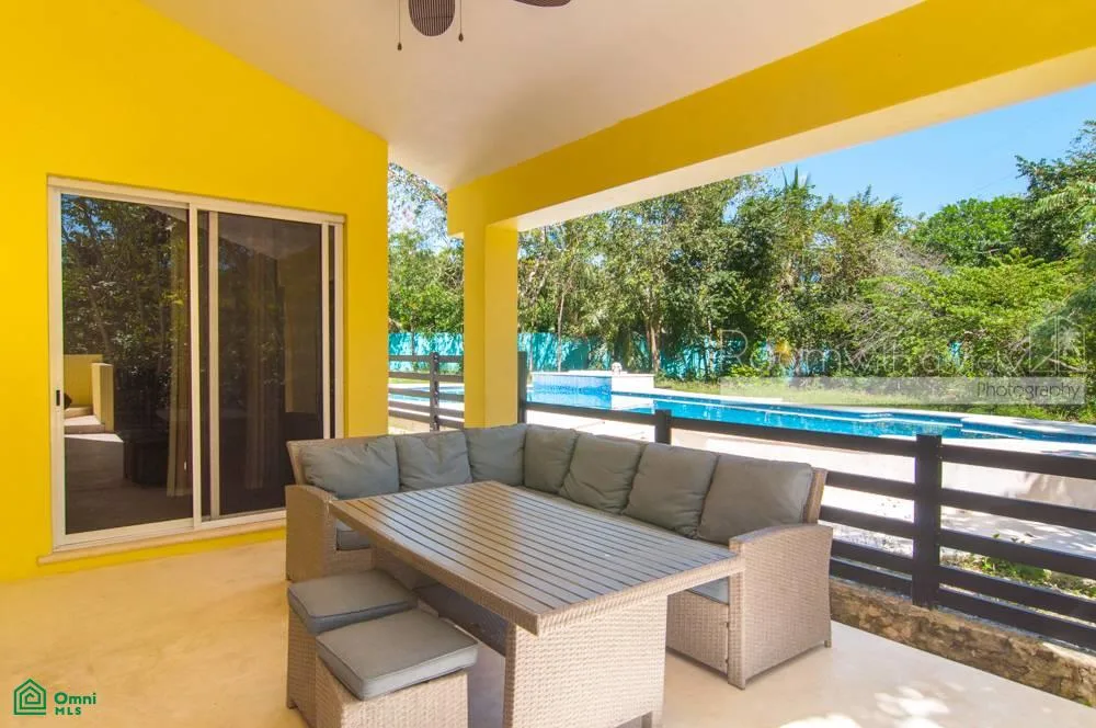 Two Modern Jungle Homes with Private Pool, Cenote, and Rooftop Terrace in Rancho Santa Teresita