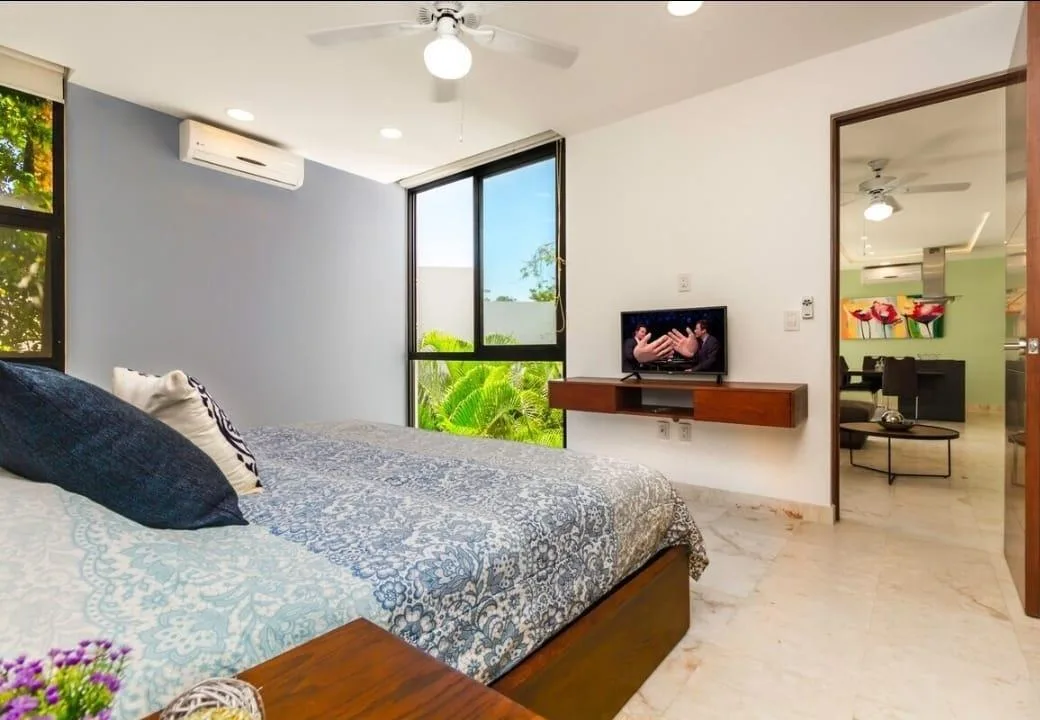 Luxury 1-Bedroom Mexican-Style Apartment with Large Terrace in Anah Tulum Country Club