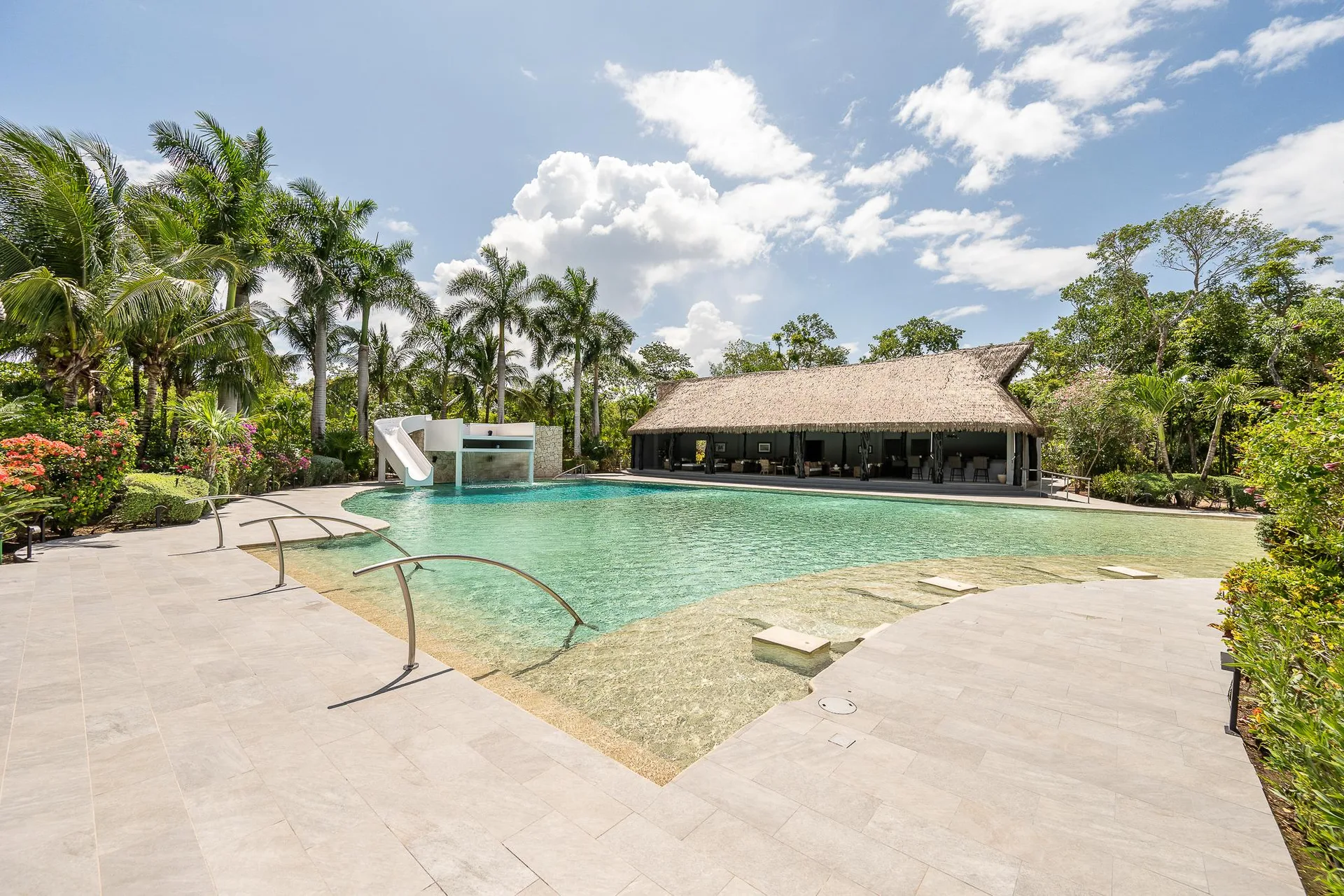 Private Estate in Akumal-Puerto Aventuras Jungle with Cenote-Fed Pool and Underground Caverns