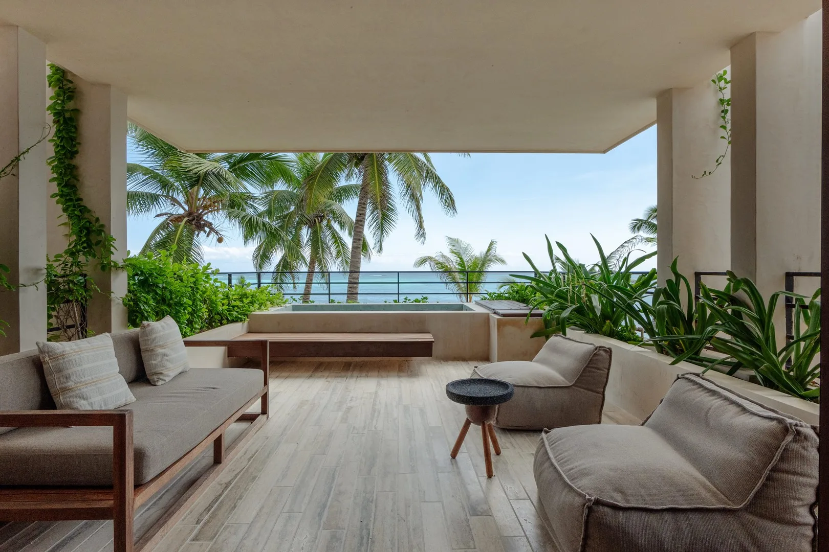 Two-Bedroom Luxury Residence with Direct Beach Access and Ocean Views in Riviera Maya