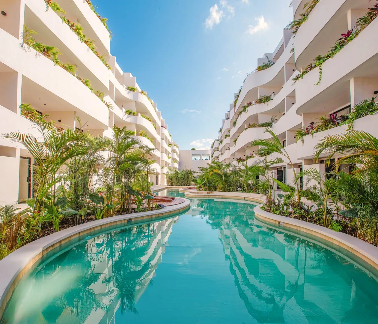 Two-Level Penthouse with Two Bedroom Suites and Private Plunge Pools in Tulum's Region 15
