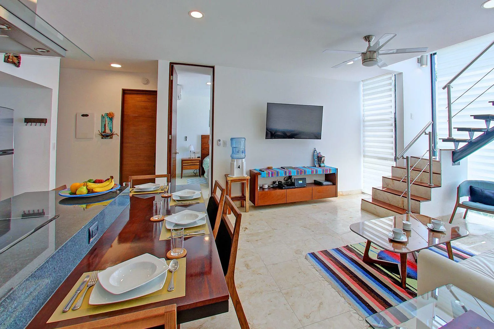 Expansive 2-Bedroom Penthouse with Lock-Off Feature and Rooftop Deck in Anah Tulum, Tulum Country Club