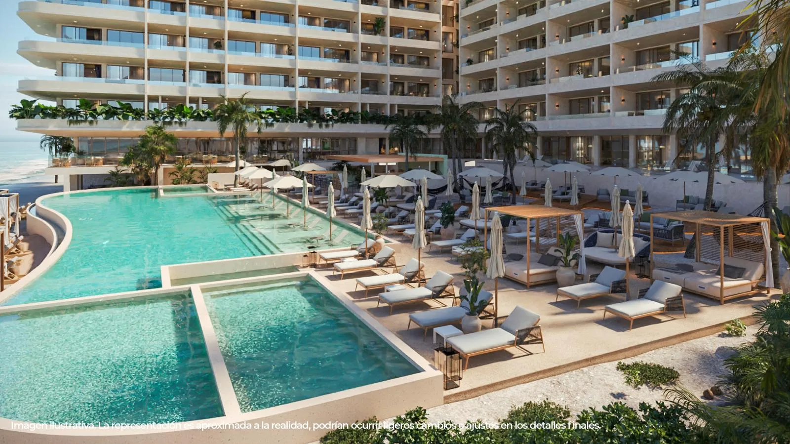 3-Bedroom Penthouse with Sea Views and Lock-Off System in Puerto Morelos