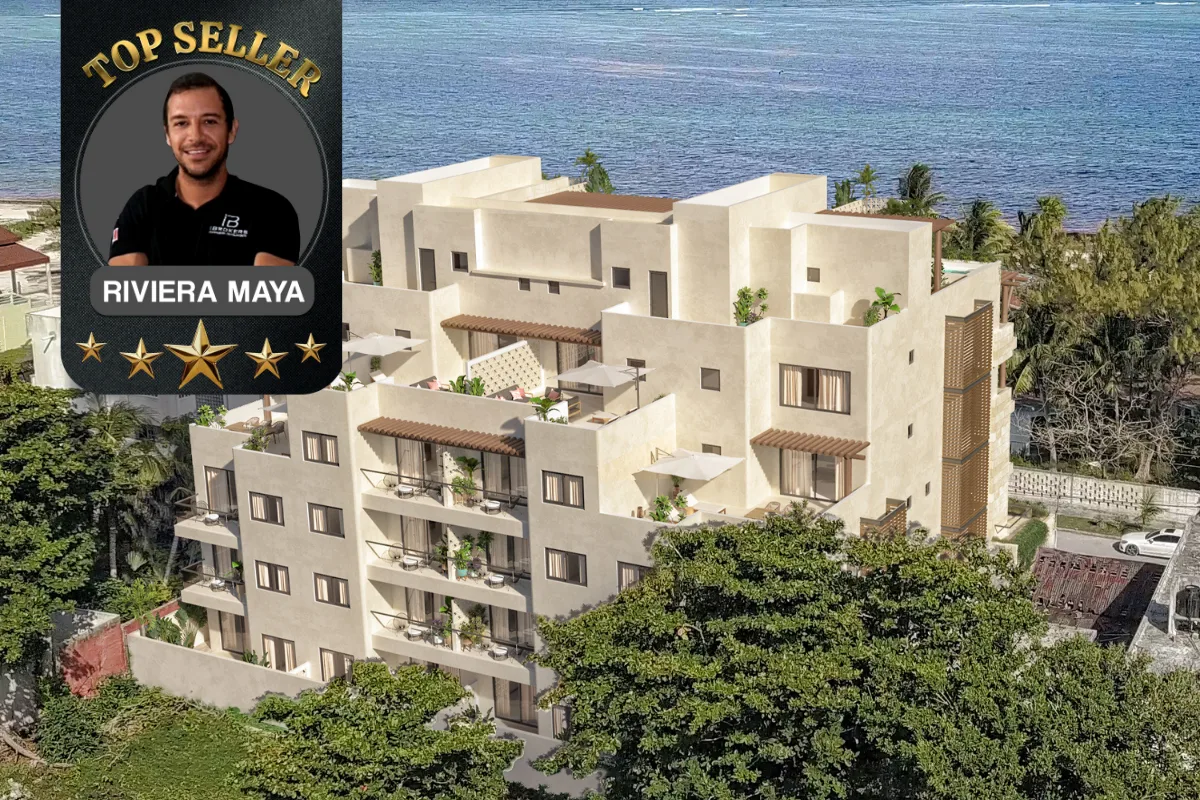 Luxury 1-2 Bedroom Units with Caribbean Sea Views in Puerto Morelos