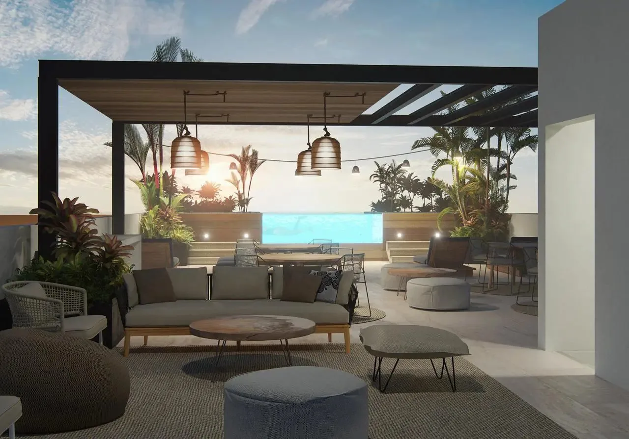 Beachfront Apartments in Puerto Morelos with Pool, Gym, and 24/7 Security