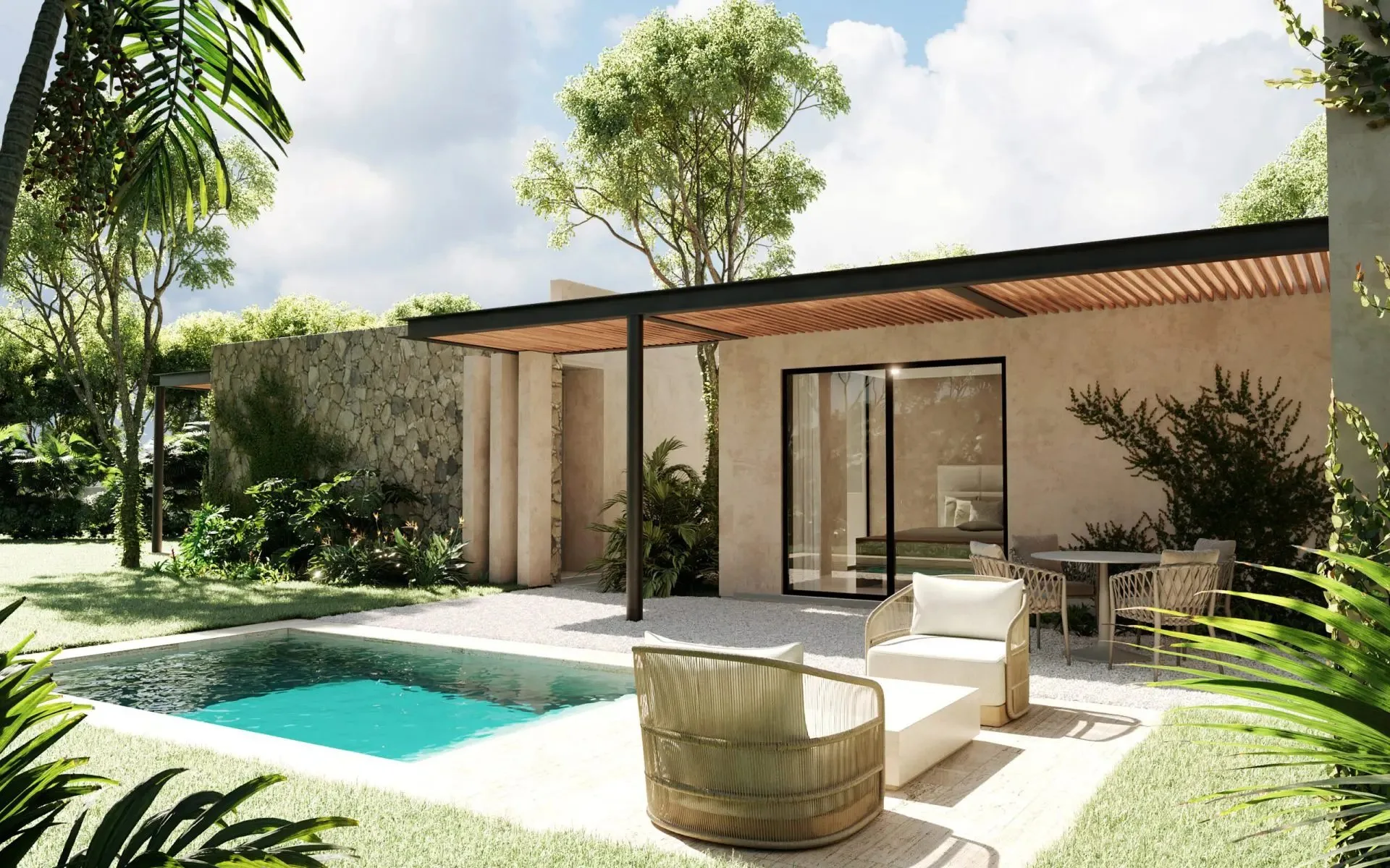 Estate Lots with Resort Amenities and Jungle Views near Xpu Ha