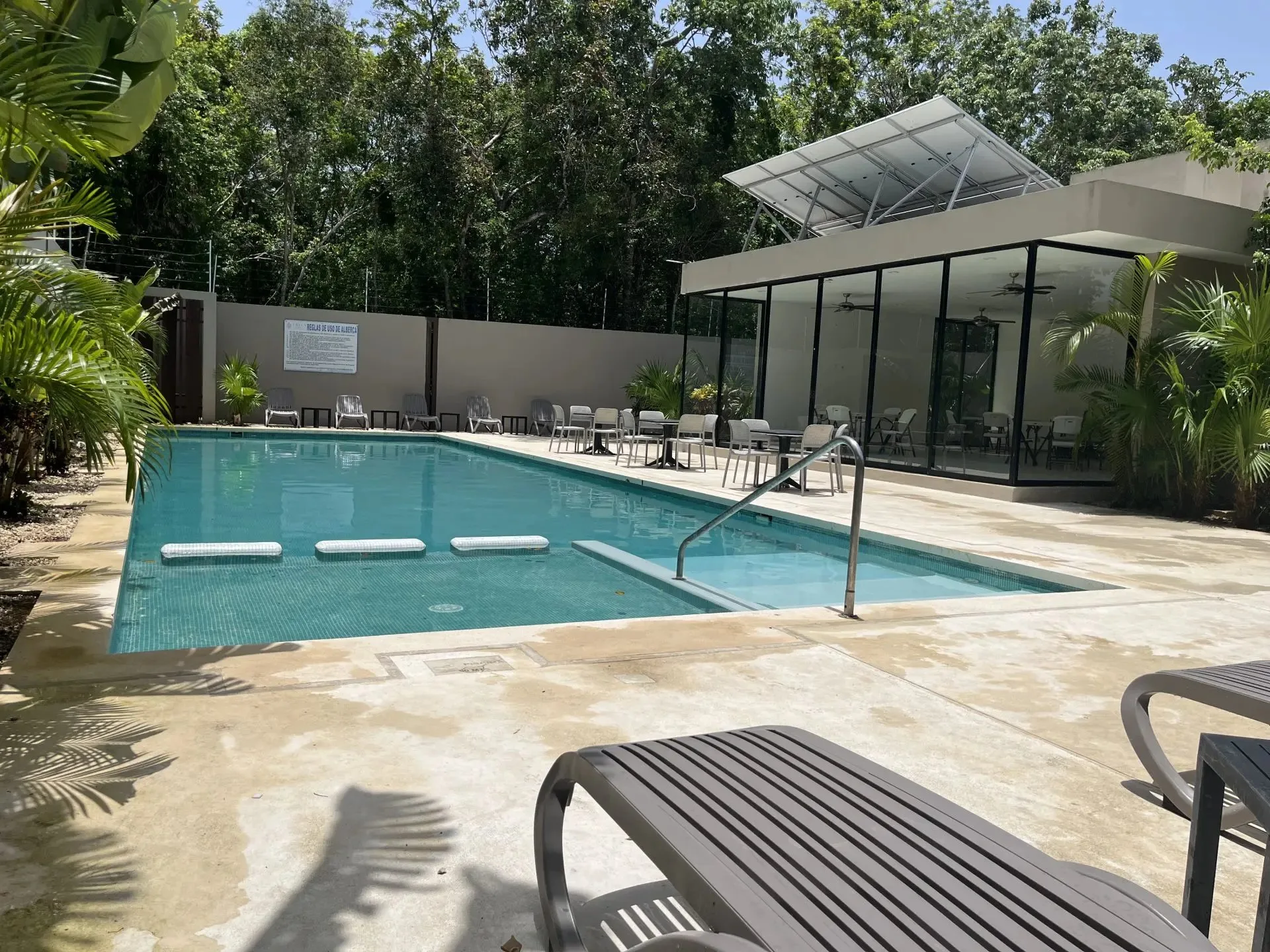 Spacious Three-Bedroom Detached House with Private Pool and Solar Panels in Gated Community, Playa del Carmen