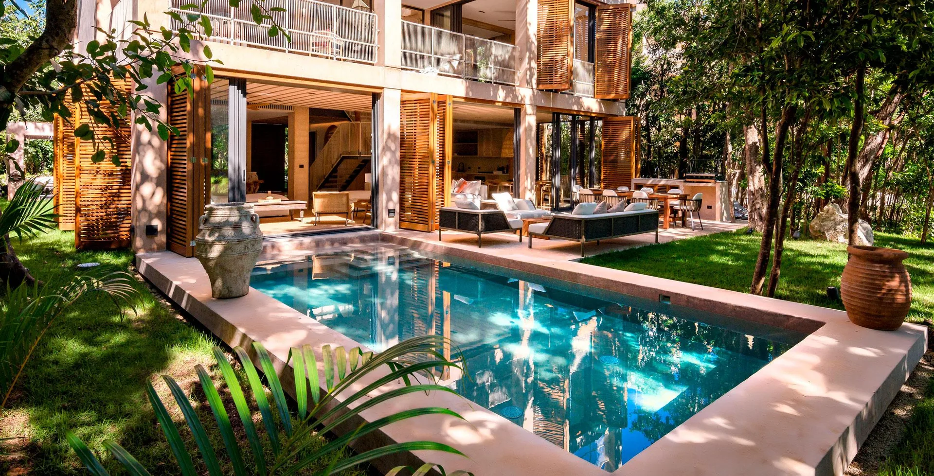 Luxury Villas with Golf Course Views and Private Beach Access in Corasol, Riviera Maya