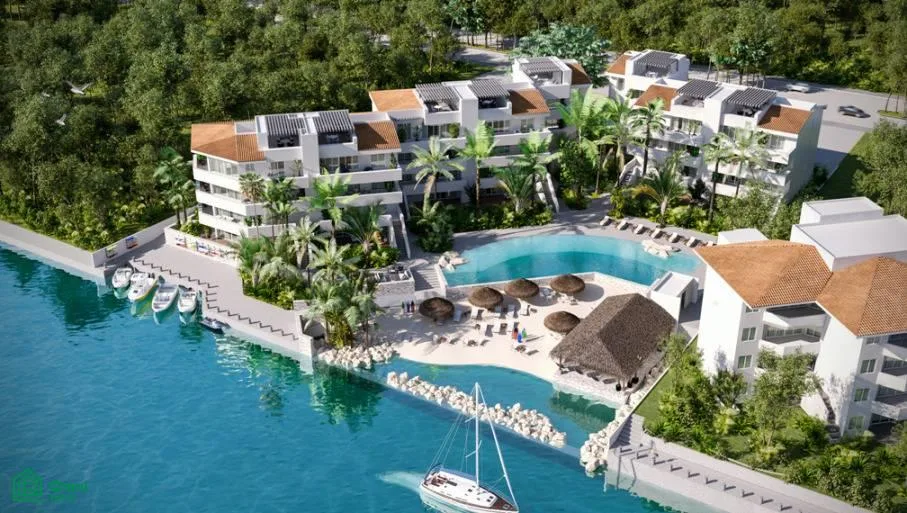 Residential Development in Puerto Aventuras with Caribbean Views and Amenities