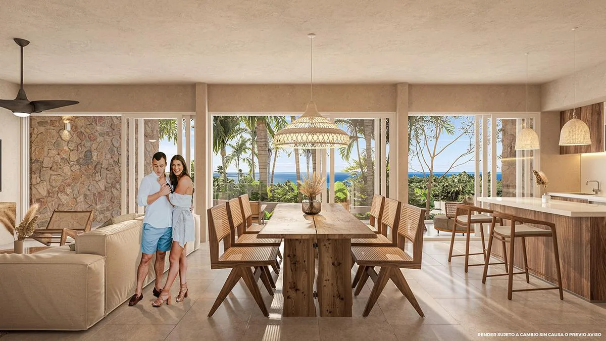 Beachside Condominiums with 1-3 Bedrooms, Infinity Pools, and Sea Views in Akumal, Riviera Maya