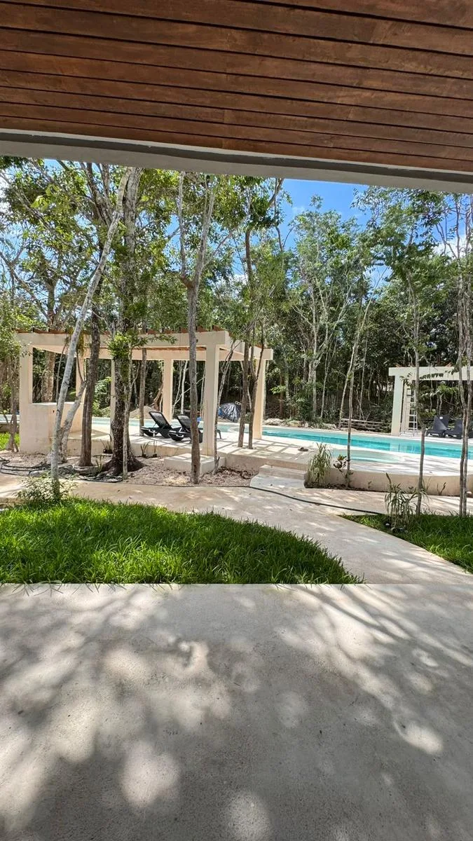 House with Jungle Views and Pool in Gated Akumal Community