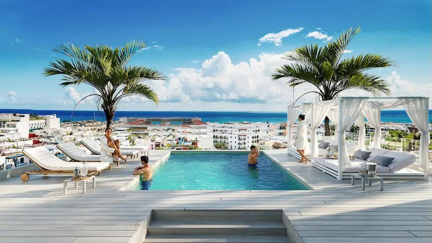 Boutique Development with 1-3 Bedroom Apartments, Private Jacuzzis, and Rooftop Sea Views in Central Playa del Carmen