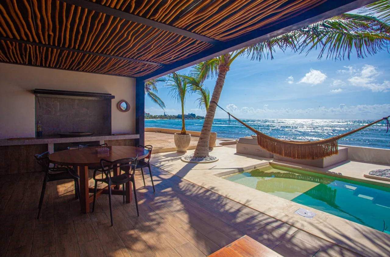 Renovated Four-Bedroom Home with Private Pool in Half Moon Bay, Akumal