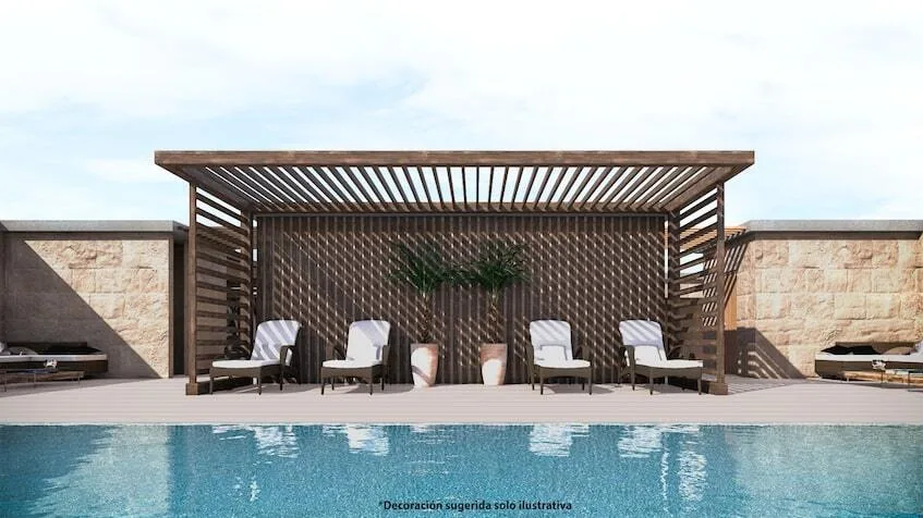 Contemporary 2 & 3 Bedroom Apartments with Rooftop Amenities in Playa del Carmen