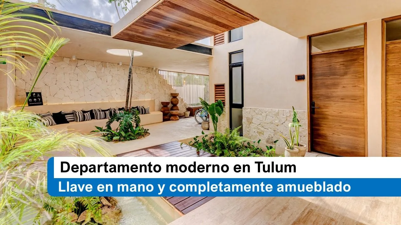 Modern One-Bedroom Apartment with Dual Terraces and Full Furnishings in Prime Location