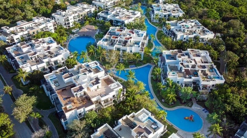 Beachfront Condos and Penthouses with Resort Amenities in Playa del Carmen