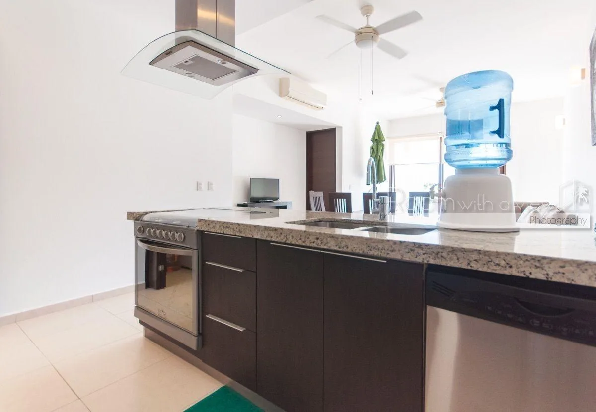 Two-Bedroom Penthouse with Rooftop Terrace in Akumal Residential Resort Community