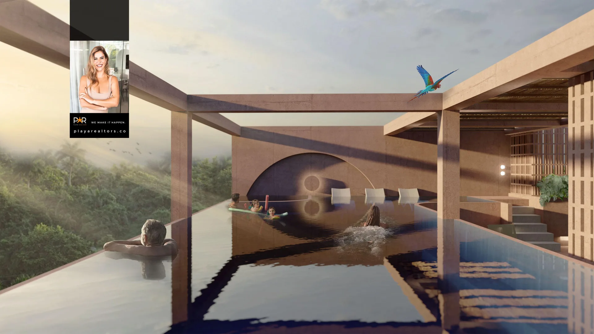 One-Bedroom Caribbean Retreat with Private Balcony in Puerto Morelos