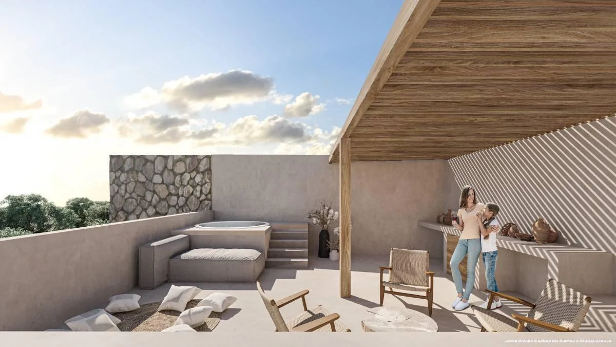 Spacious Two and Three-Bedroom Residences with Panoramic Jungle Views in Akumal, Riviera Maya