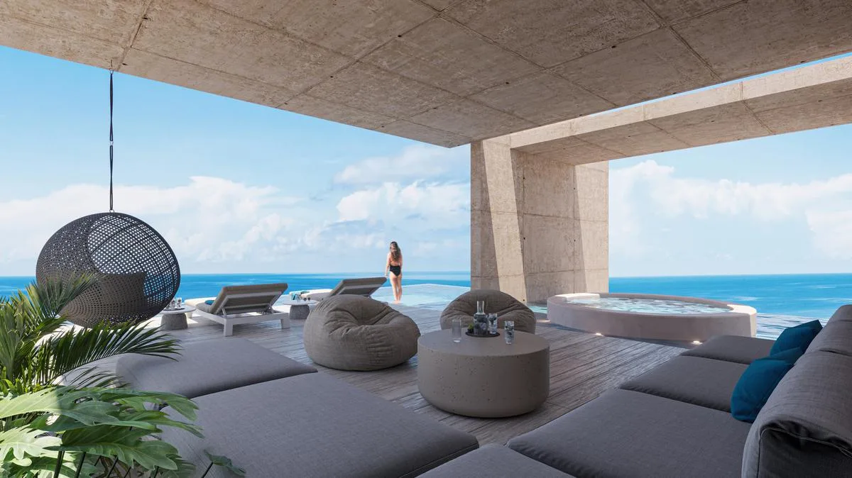 Sustainable Beachside Development in Puerto Morelos with Extensive Amenities