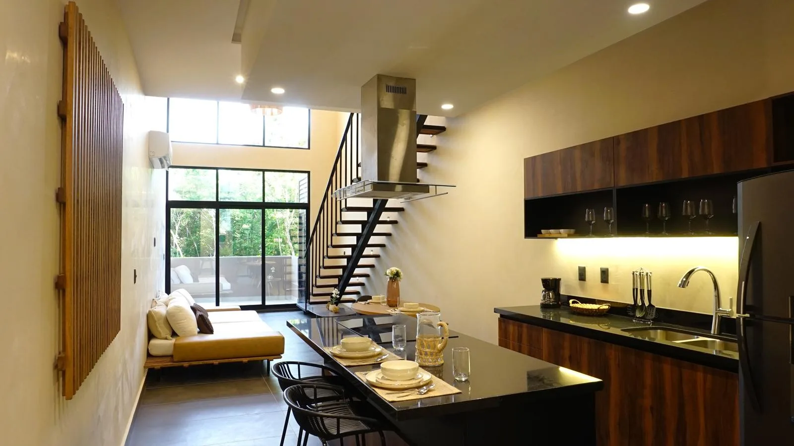 Modern Loft with Double-Height Design in Av. Huayacán Area
