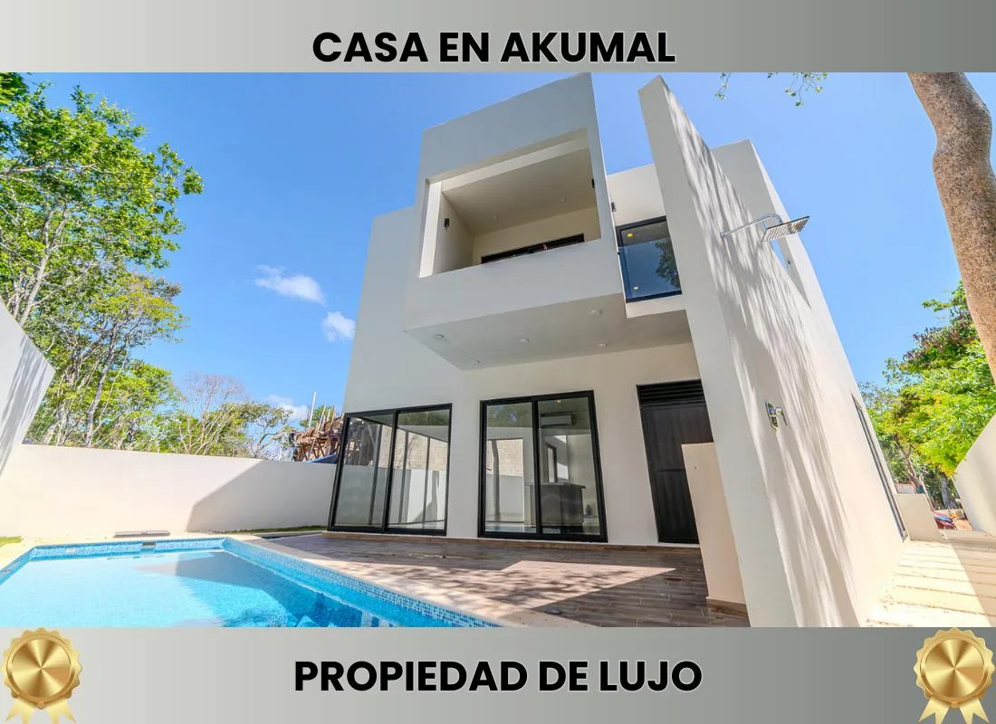 Three-Bedroom Home with Private Jacuzzi Terrace and Beach Club Access in Riviera Maya's Tortugas Section