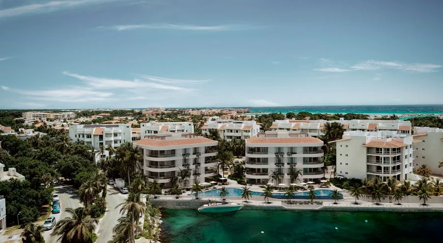 Riviera Maya Property with Ocean Views in Gated Puerto Aventuras Community