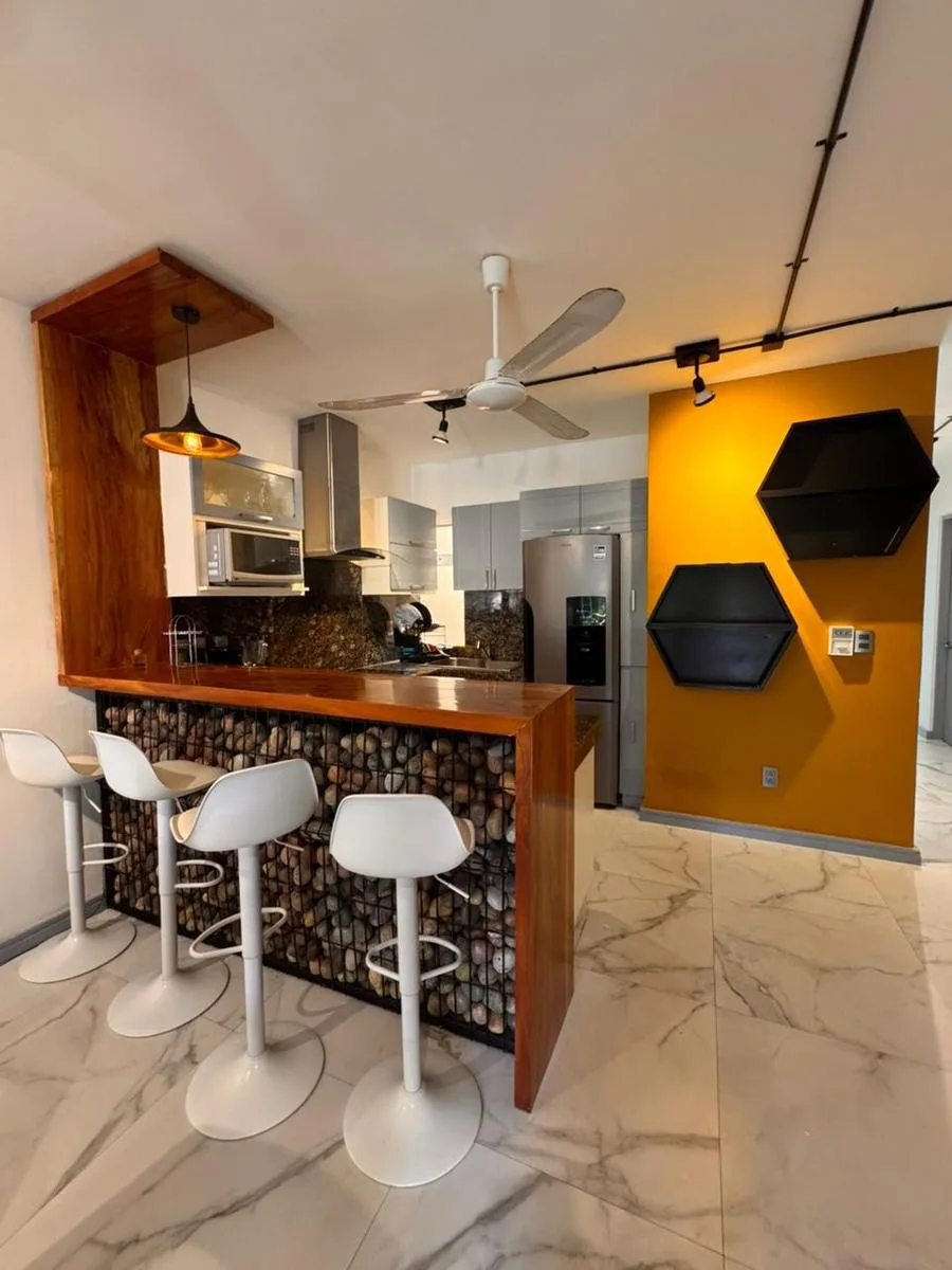 Ground-Floor 2-Bedroom Apartment with Private Roof Garden and Golf Views in Puerto Aventuras, Riviera Maya