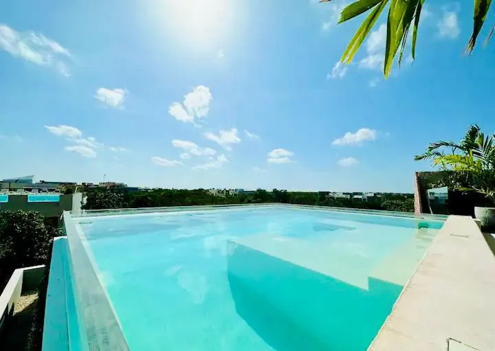 Luxury 1-Bedroom Apartment with Private Jacuzzi and Mangrove Views in Sky Tulum, Tulum