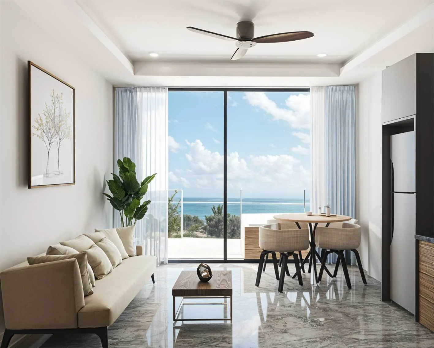 Ocean-View Condo in Puerto Morelos with Rooftop Amenities and Limited Inventory